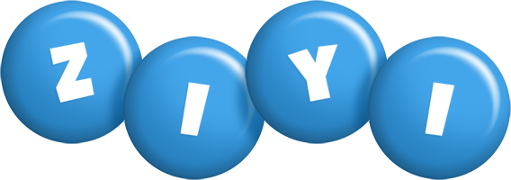 Ziyi candy-blue logo