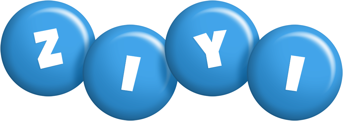 Ziyi candy-blue logo