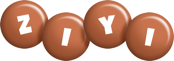 Ziyi candy-brown logo
