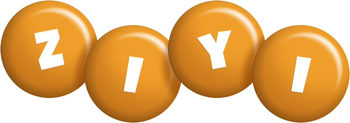 Ziyi candy-orange logo