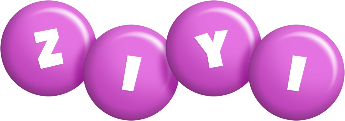 Ziyi candy-purple logo