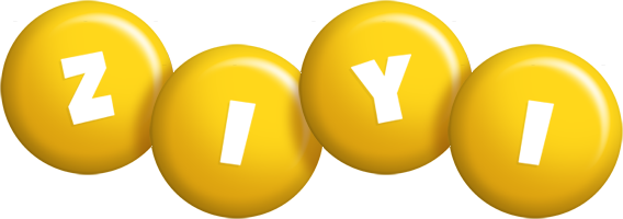 Ziyi candy-yellow logo