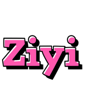Ziyi girlish logo