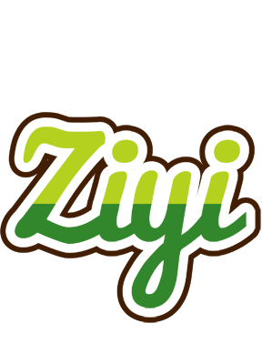 Ziyi golfing logo