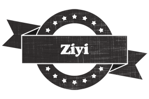 Ziyi grunge logo