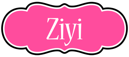 Ziyi invitation logo