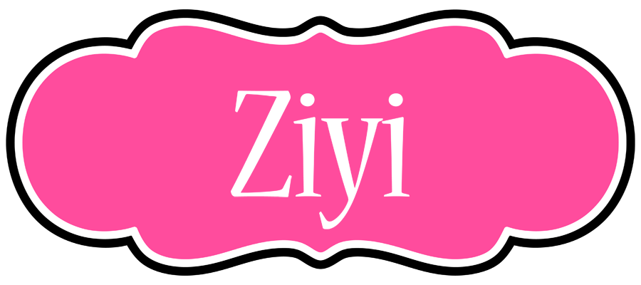 Ziyi invitation logo