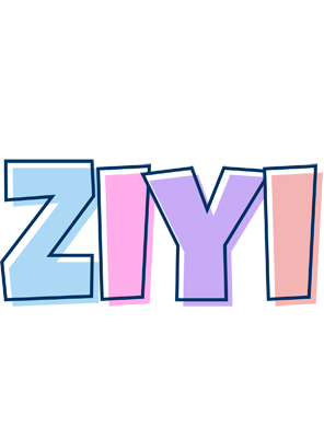 Ziyi pastel logo