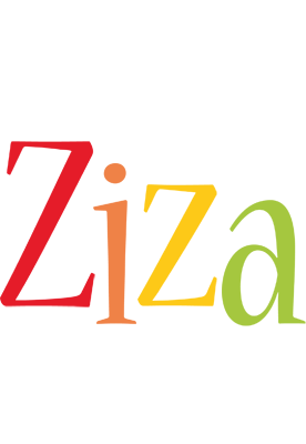 Ziza birthday logo