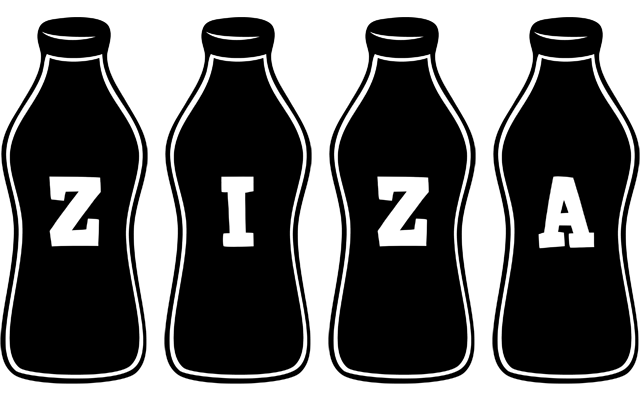 Ziza bottle logo