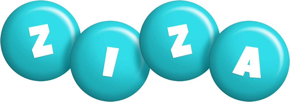 Ziza candy-azur logo