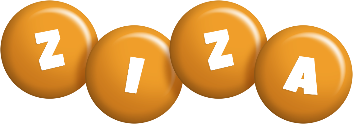 Ziza candy-orange logo