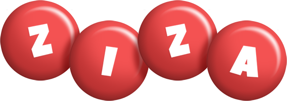 Ziza candy-red logo