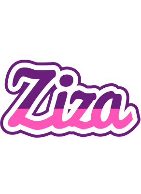Ziza cheerful logo
