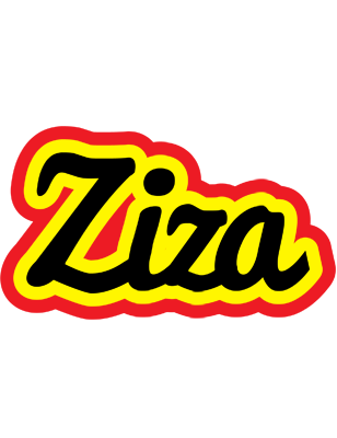 Ziza flaming logo