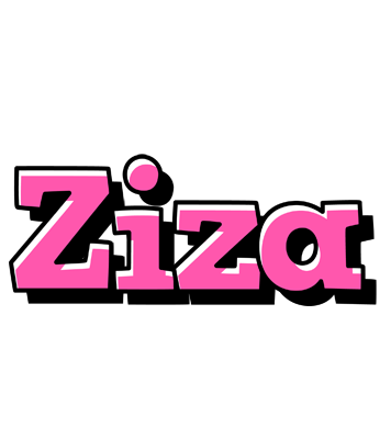 Ziza girlish logo