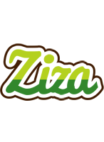 Ziza golfing logo