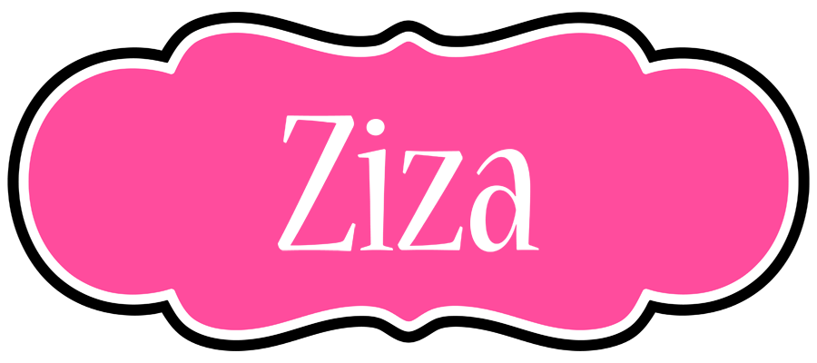 Ziza invitation logo