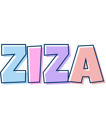 Ziza pastel logo
