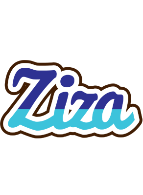 Ziza raining logo