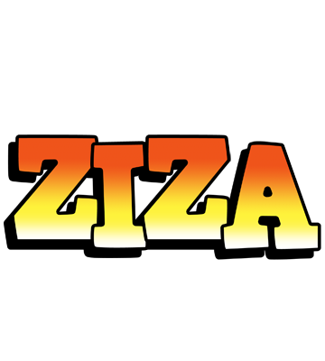 Ziza sunset logo