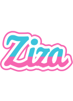 Ziza woman logo