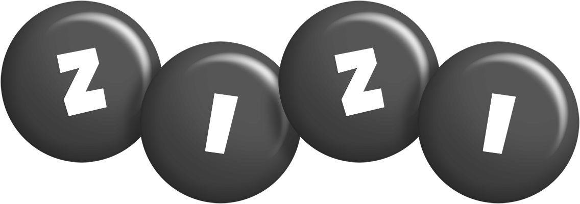 Zizi candy-black logo