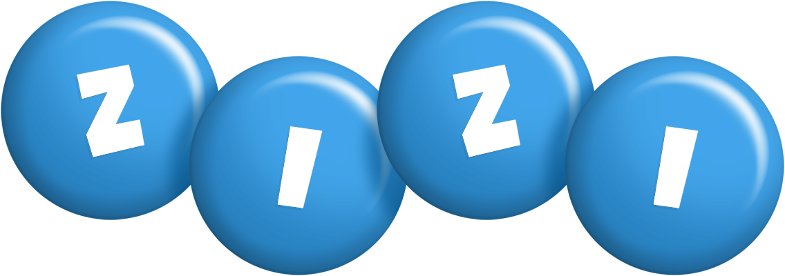Zizi candy-blue logo