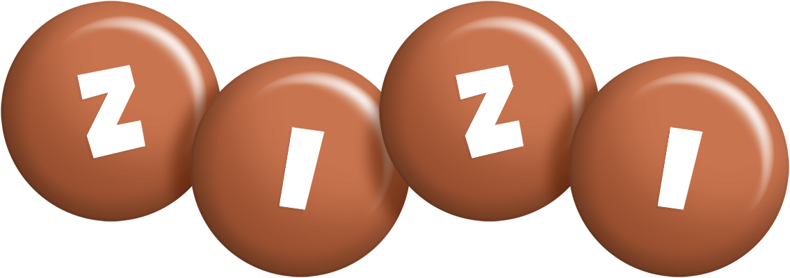 Zizi candy-brown logo