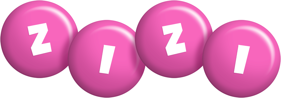 Zizi candy-pink logo