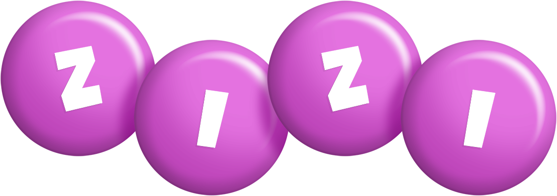 Zizi candy-purple logo