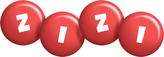 Zizi candy-red logo