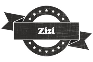 Zizi grunge logo