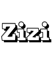 Zizi snowing logo