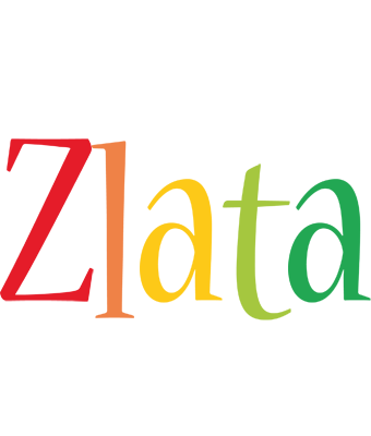 Zlata birthday logo