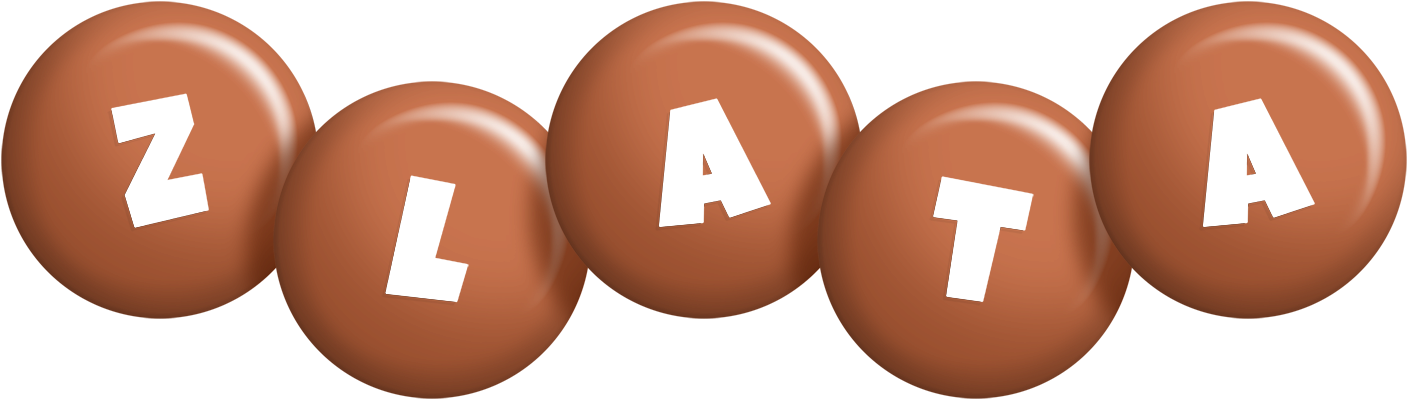 Zlata candy-brown logo
