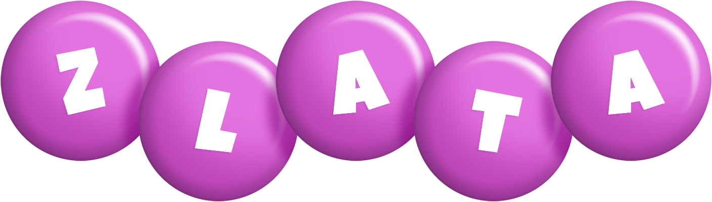 Zlata candy-purple logo
