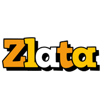 Zlata cartoon logo