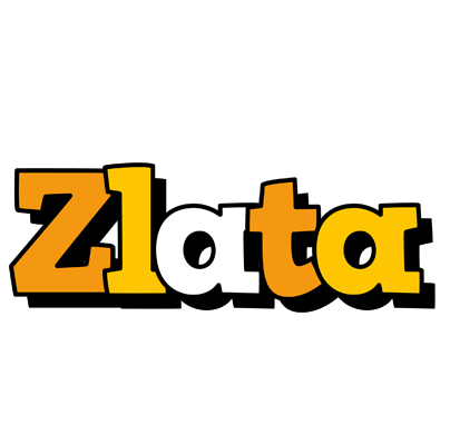 Zlata cartoon logo