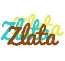 Zlata cupcake logo