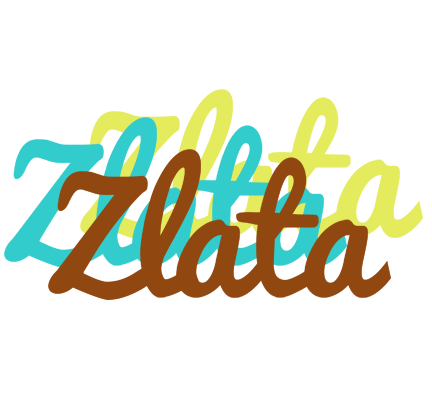 Zlata cupcake logo
