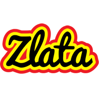 Zlata flaming logo