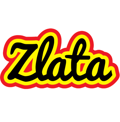 Zlata flaming logo