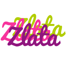 Zlata flowers logo