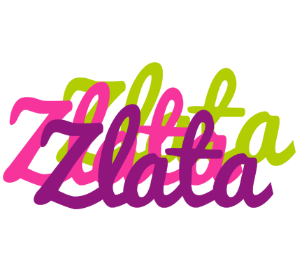 Zlata flowers logo