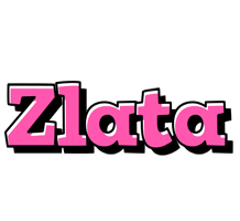 Zlata girlish logo