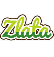 Zlata golfing logo