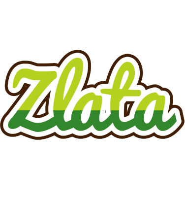 Zlata golfing logo