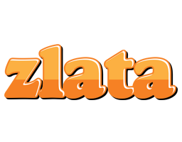 Zlata orange logo