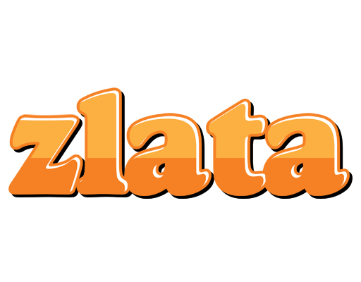 Zlata orange logo